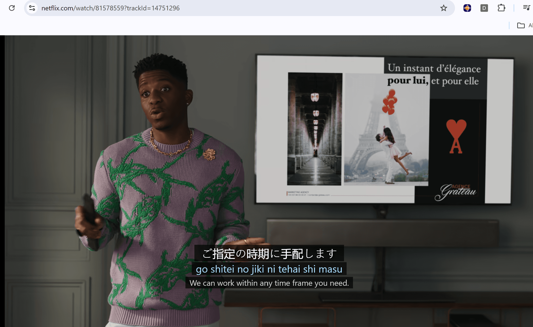 LingoPause Dual Subtitles on Netflix